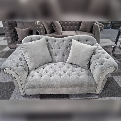 Elegance Chesterfield Sofa 3+2 GREY 