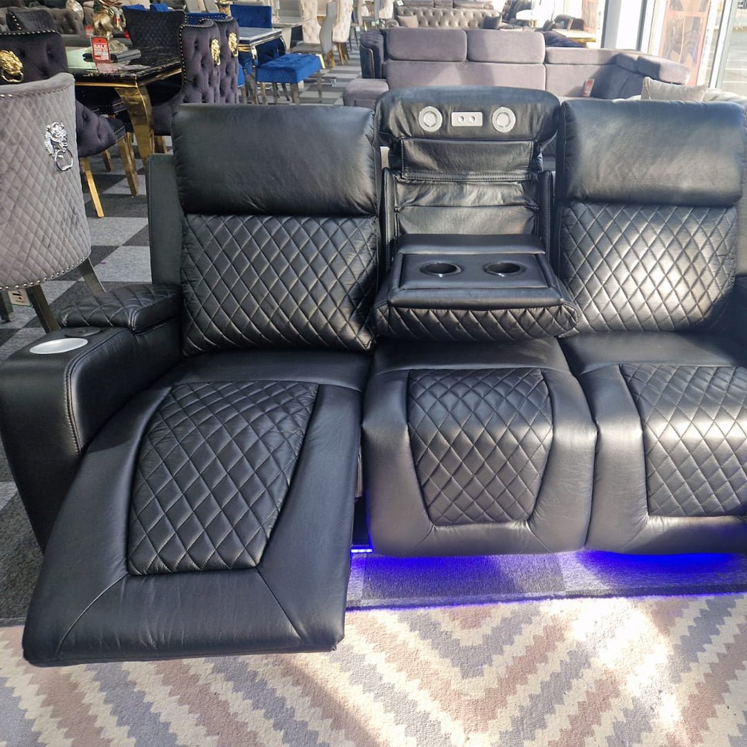 Florida Electric Leather Recliner Sofa Set (3+2 Seater)