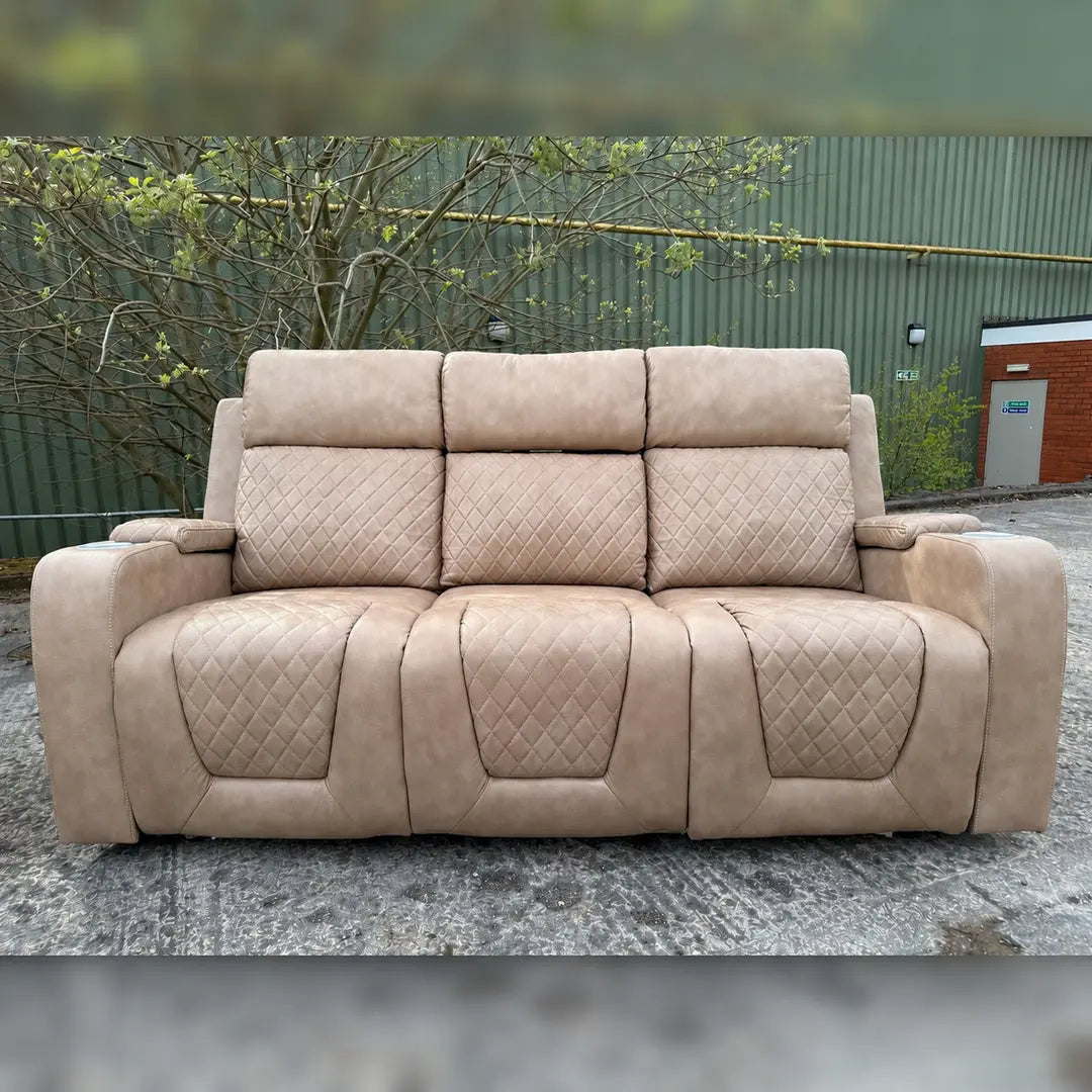 Florida Electric Leather Recliner Sofa Set (3+2 Seater)