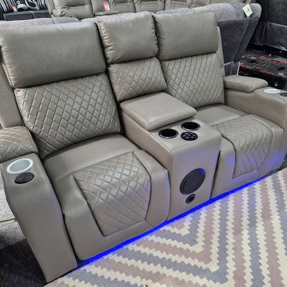 Florida Electric Leather Recliner Sofa Set (3+2 Seater)