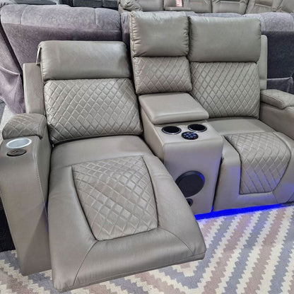 Florida Electric Leather Recliner Sofa Set (3+2 Seater)