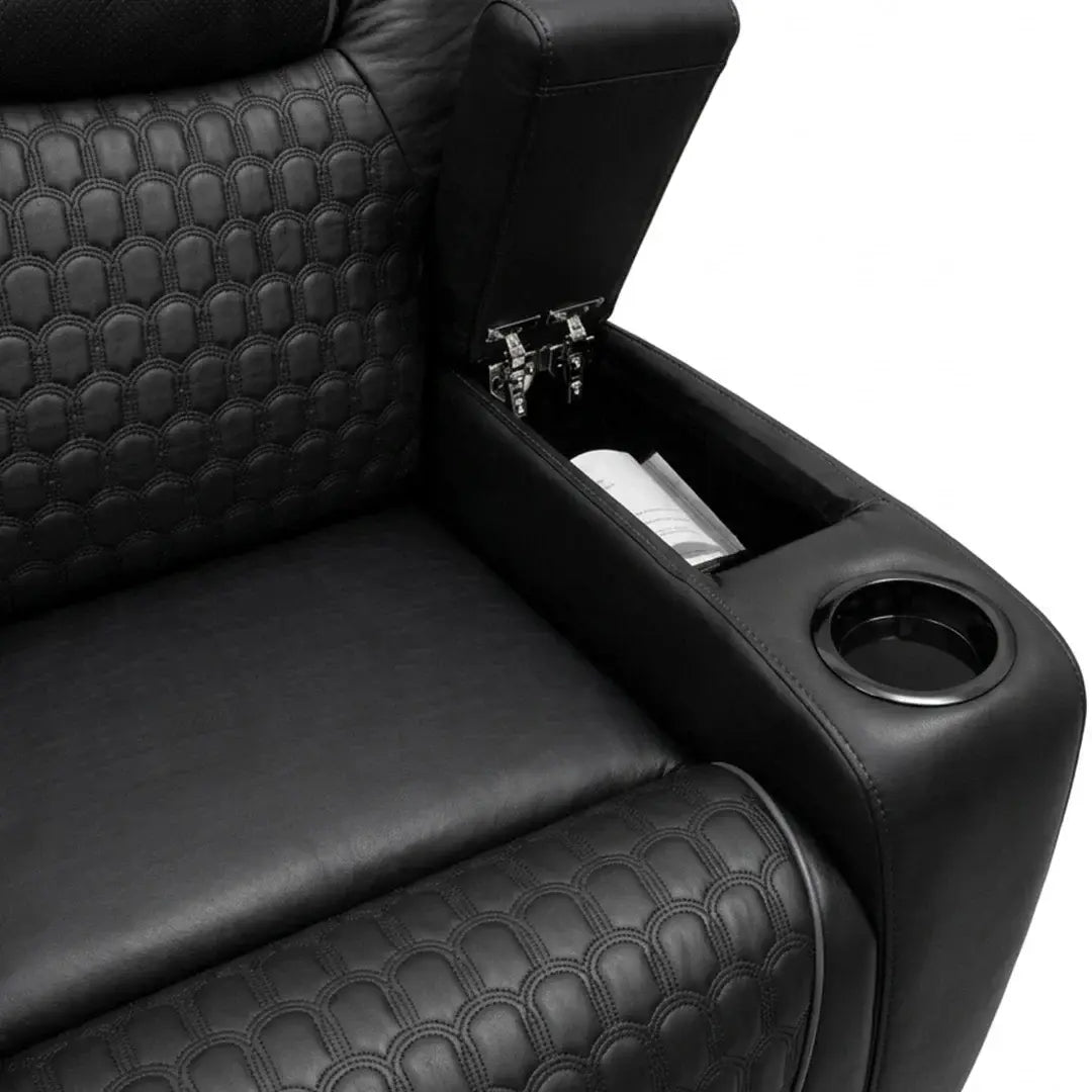 Malaga 3 + 2 (Music) Electrical Recliner Sofa Set ( Grey or Black)